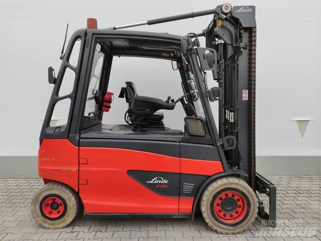 Linde E50HL-01-388 Электропогрузчики