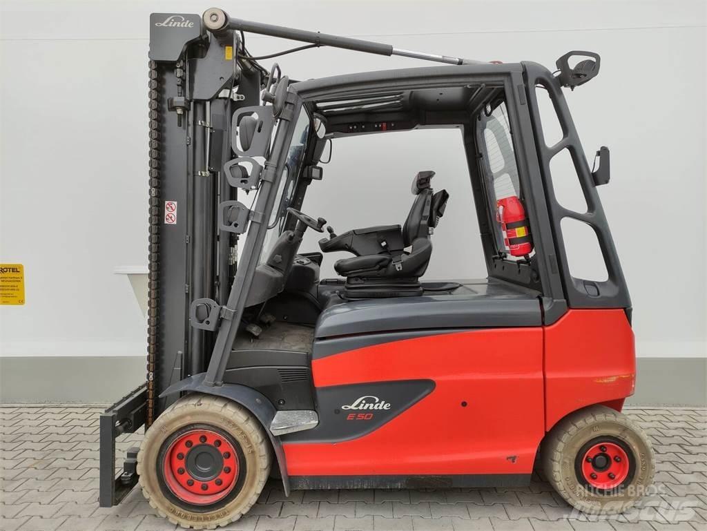 Linde E50HL-01-388 Электропогрузчики