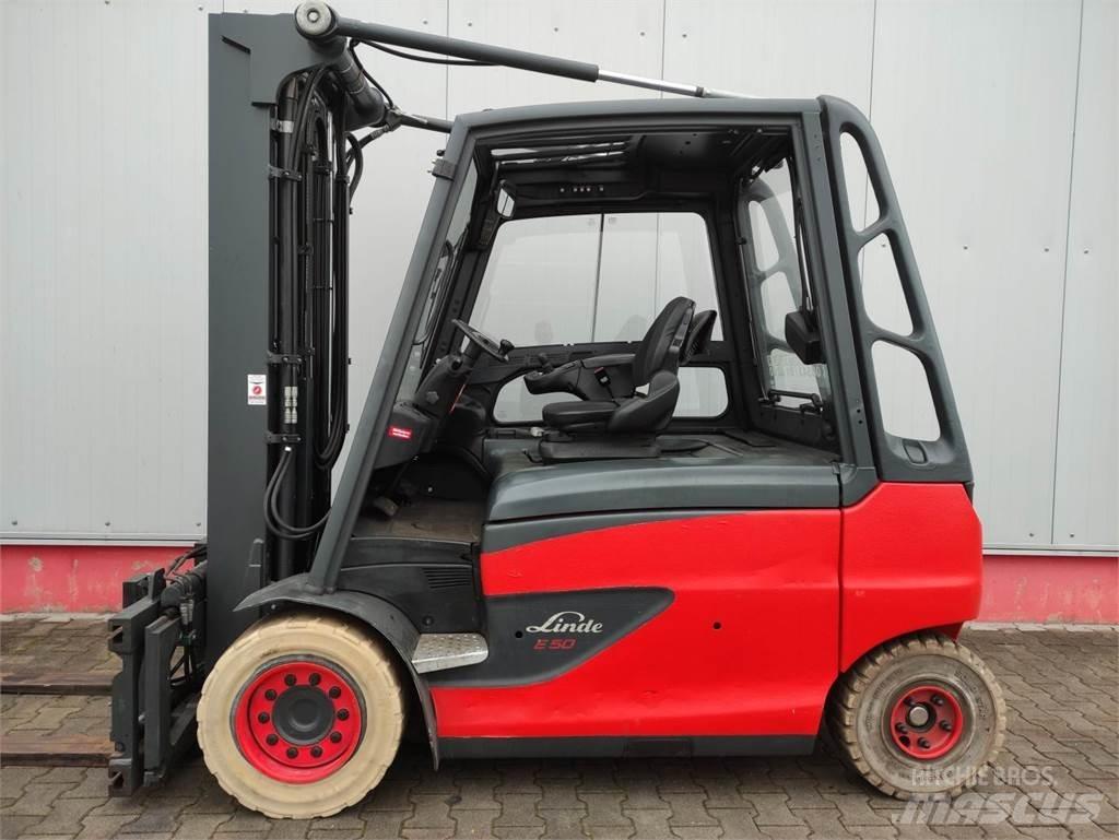 Linde E50HL-01-600 Электропогрузчики