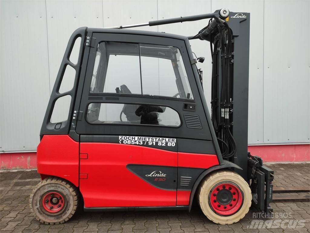 Linde E50HL-01-600 Электропогрузчики