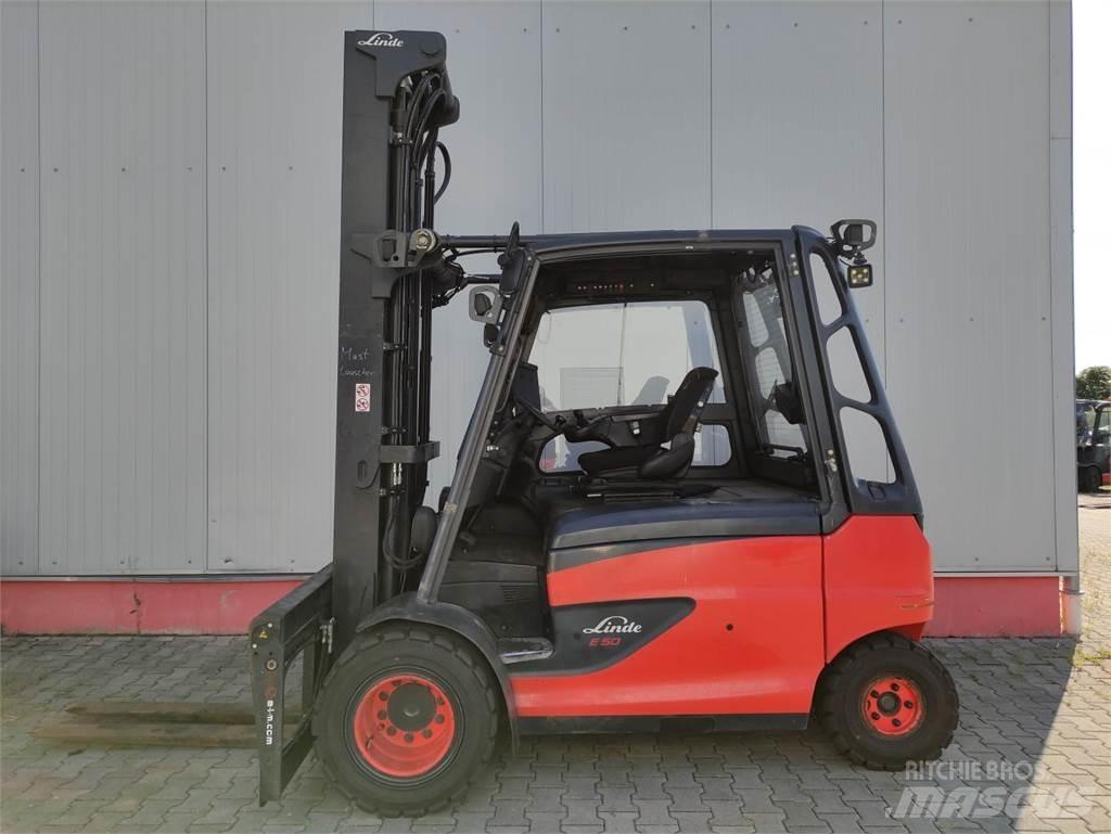 Linde E50HL-01/600-388 Электропогрузчики