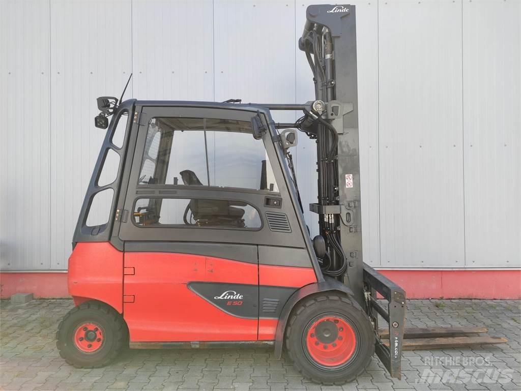Linde E50HL-01/600-388 Электропогрузчики