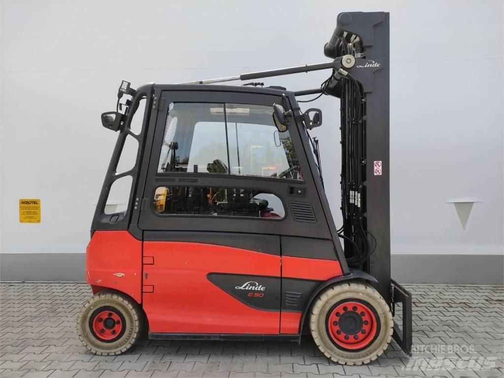 Linde E50HL-01/600-388 Электропогрузчики