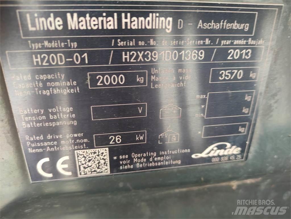 Linde H20D-01-391 Дизельные погрузчики