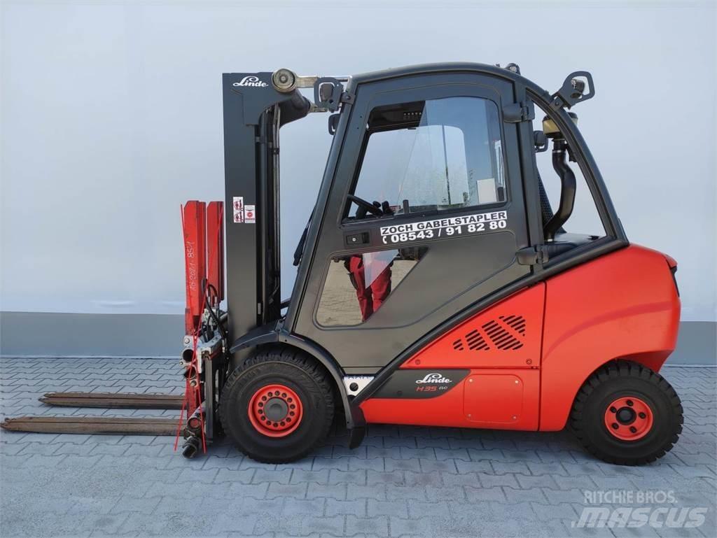 Linde H35D-02-393 EVO Дизельные погрузчики