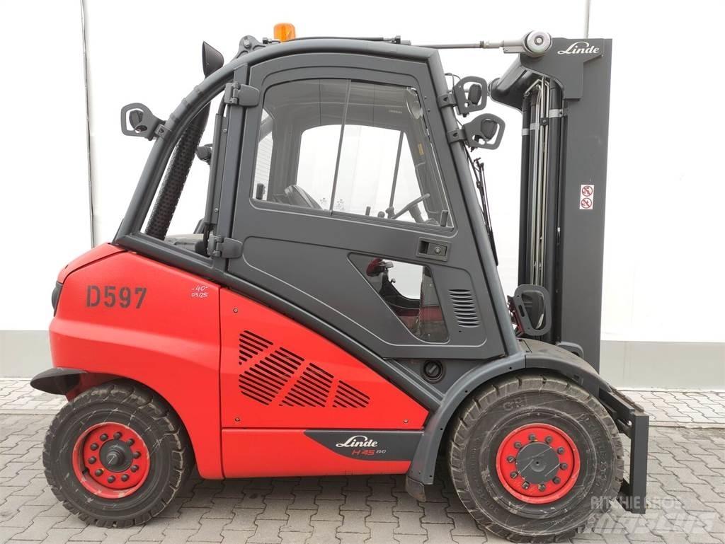 Linde H45D-02-394 EVO Дизельные погрузчики