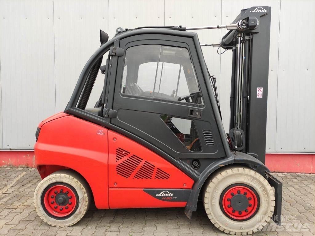 Linde H50D-02-394 Дизельные погрузчики