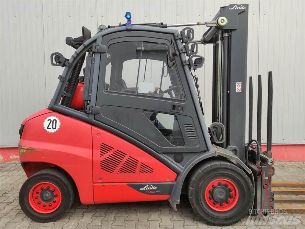 Linde H50T-02-394 EVO Газовые погрузчики