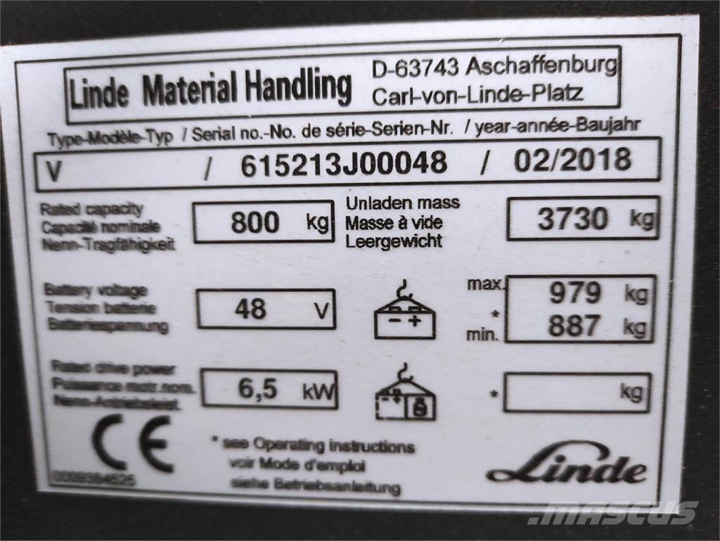 Linde V Modular Высотные комплектовщики