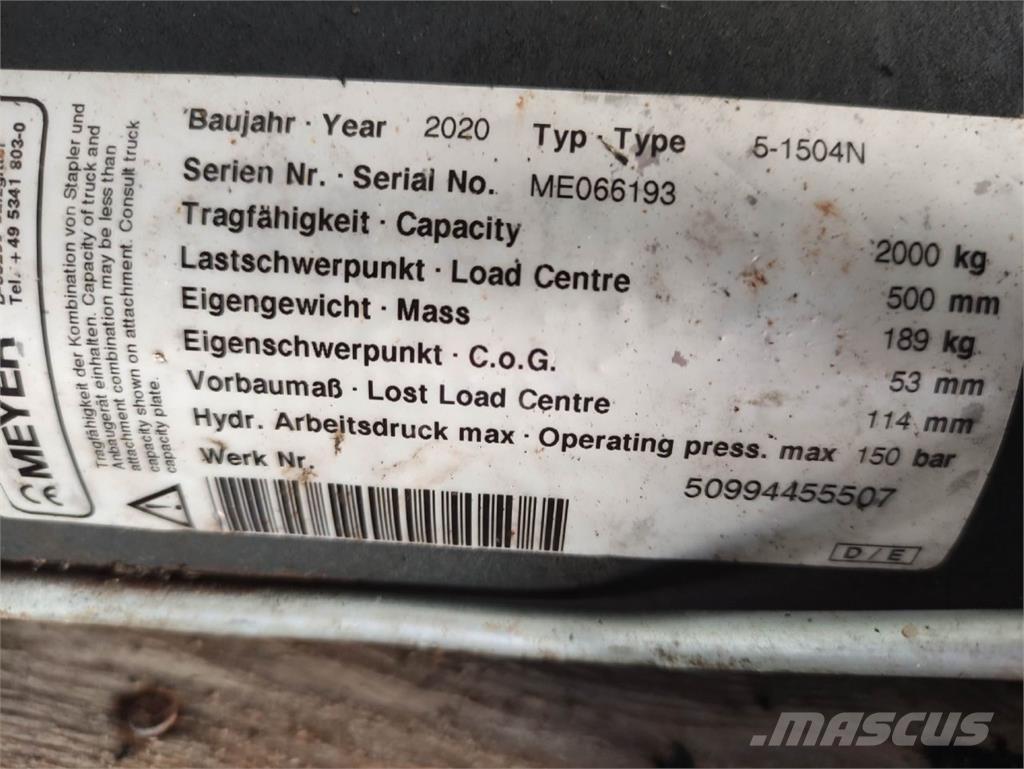 Meyer 5-1504N Складская техника - Другие