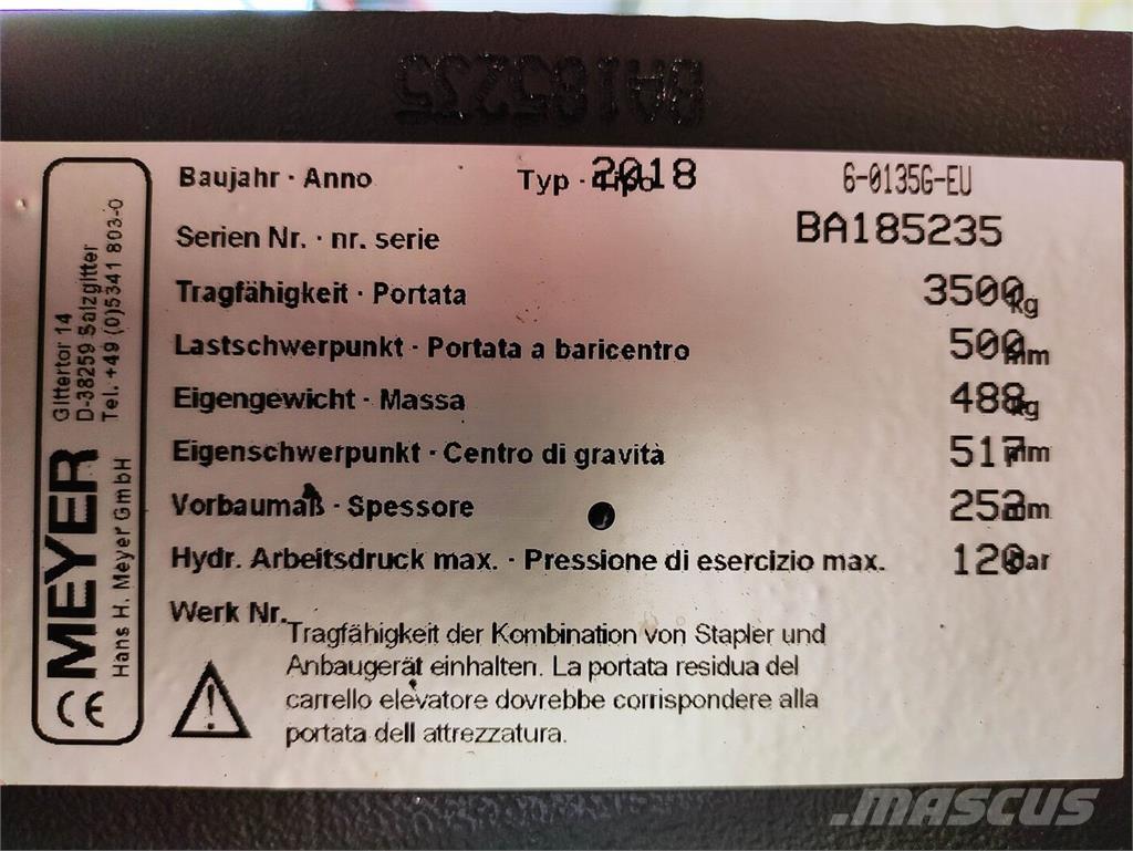 Meyer 6-0135G-EU Киповые захваты
