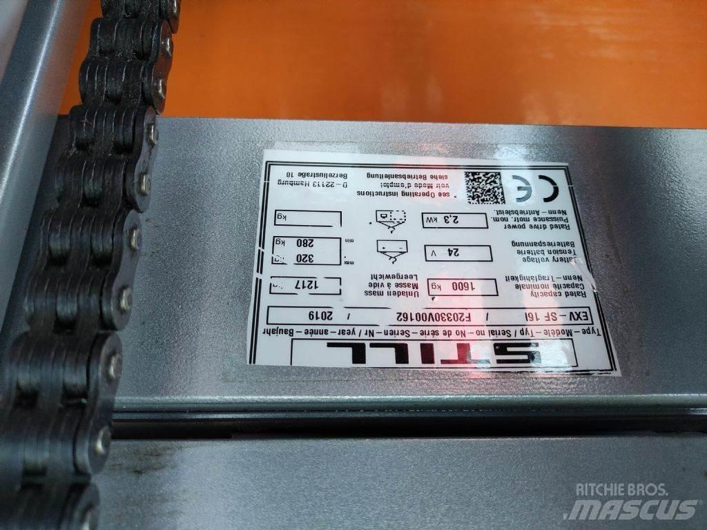 Still EXV-SF16i (LACK NEU) Ручные штабелёры с электроподъёмом