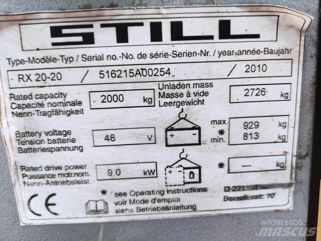 Still RX20-20 Электропогрузчики