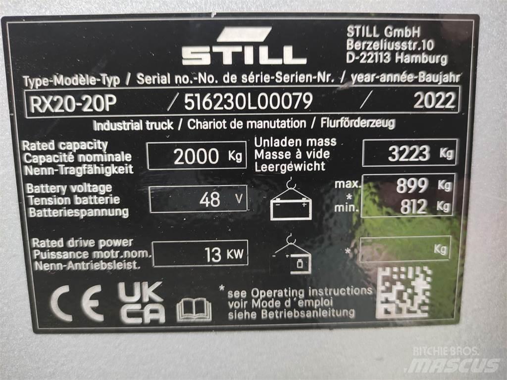 Still RX20-20 P Электропогрузчики