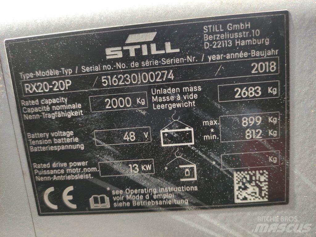Still RX20-20P Электропогрузчики