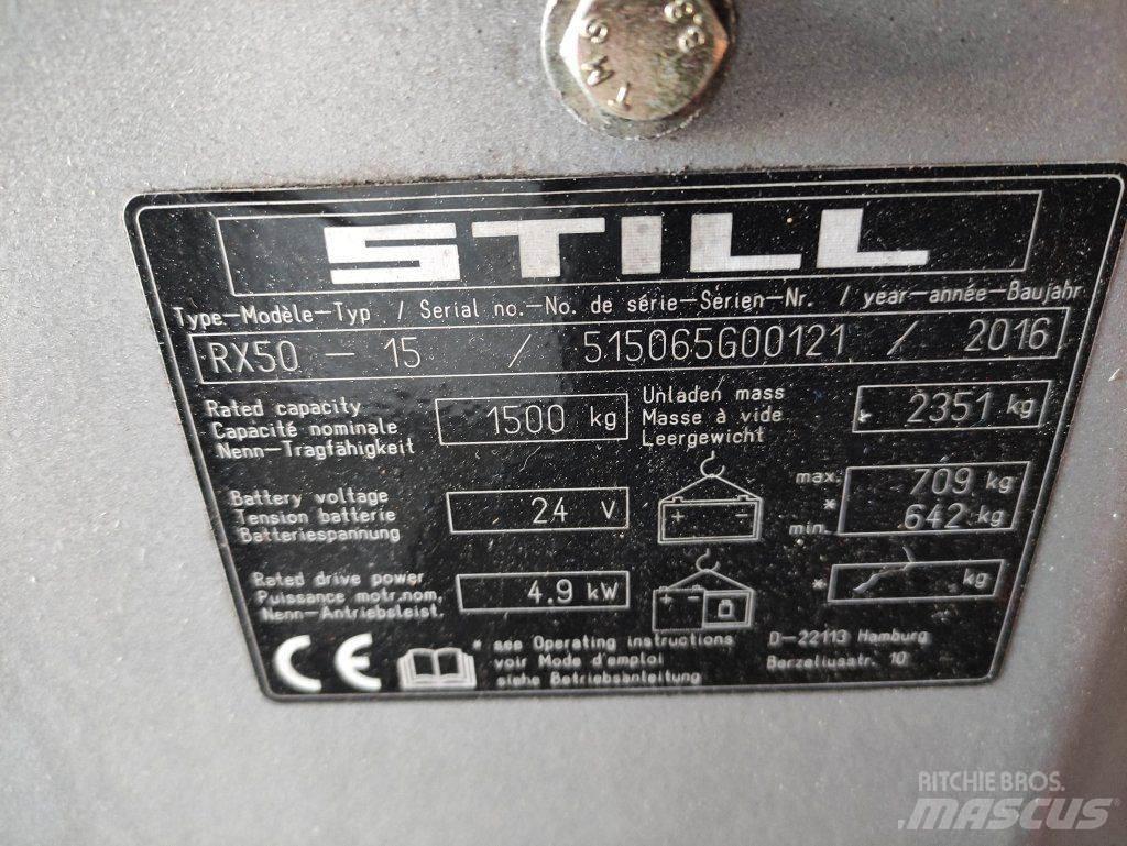 Still RX50-15 Электропогрузчики