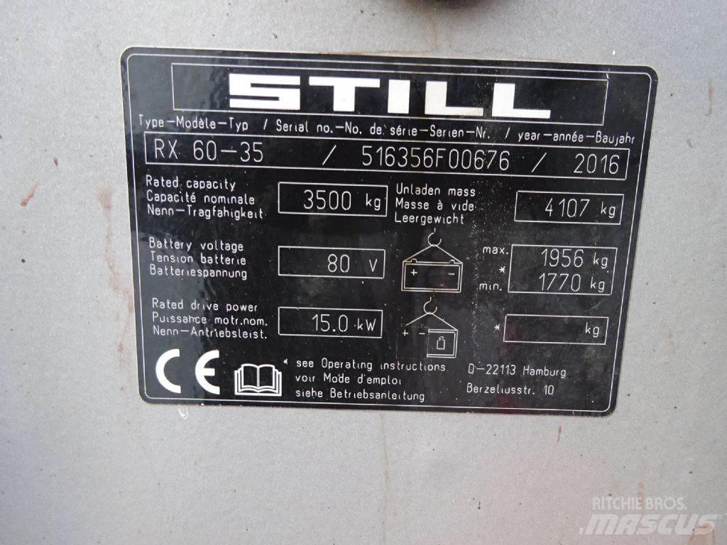 Still RX60-35 Электропогрузчики