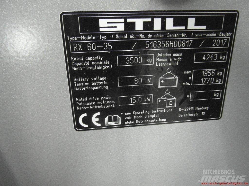 Still RX60-35 Электропогрузчики