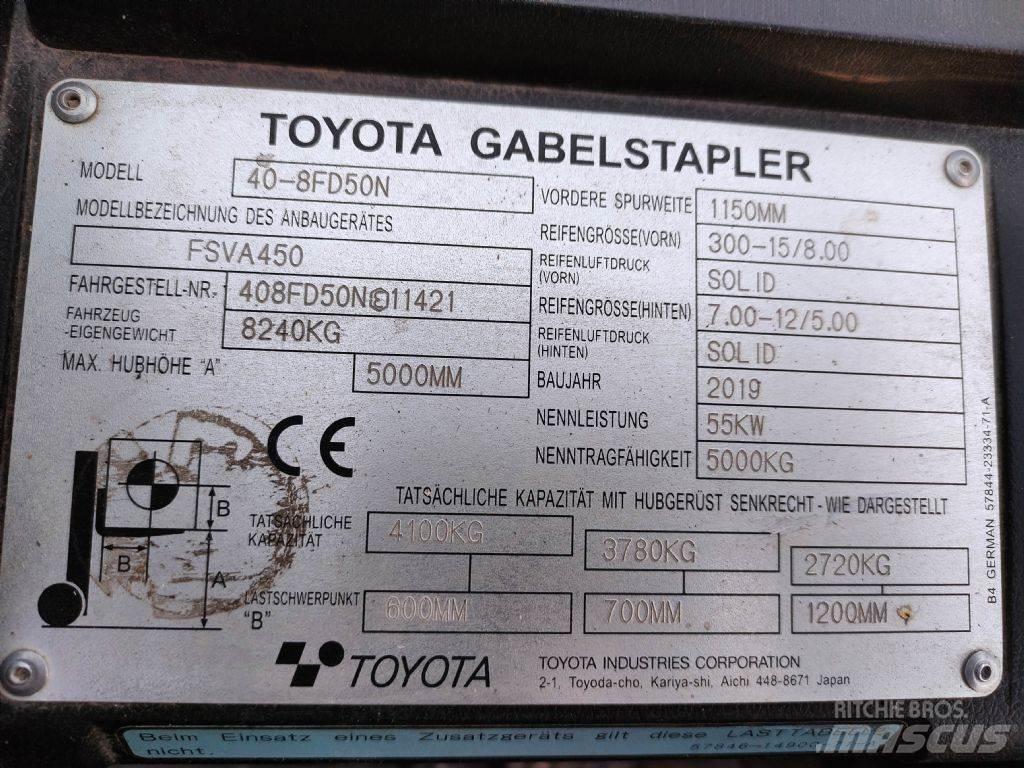 Toyota 40-8FD50N Дизельные погрузчики