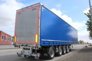 AMT CI400 4 akslet city-gardintrailer med truckbeslag