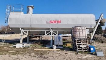 Sami cement zement silo horizontal 53 m3 EUROSILO
