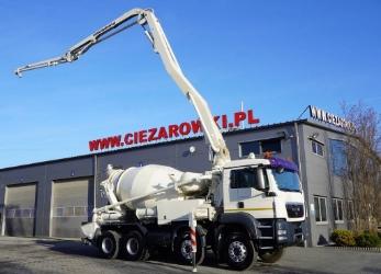 MAN TGS 32.400 8x4/Putzmeister PUMI 21-3.67 Mixer Pump