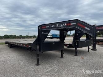 East Mfg Texas 34 ft T/A Gooseneck Equipment Trailer