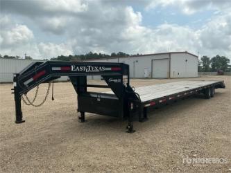 East Mfg Texas Trailers 40 ft T/A Gooseneck Equipment Trail